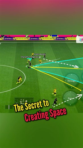 Attacking Players Can Attract Defenders and Create More Space in eFootball #efootball2026 #efootball