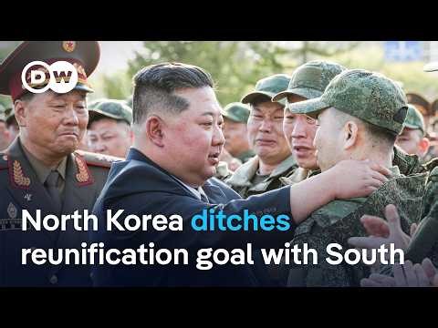 Why North Korea just erased reunification with South Korea from its constitution | DW News