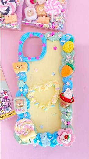 Onze nieuwe Deco Den uitproberen! DIY telefoonhoesje #kawaii #knutselen