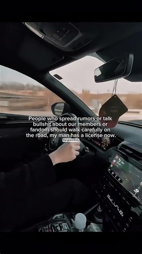 Be careful on the road, my man has a license 🪪 #bts #namjoon #rm #btsshorts #btsedits #btsarmy