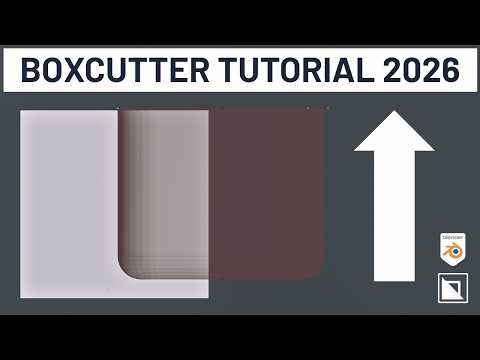 A Full Guide To Boxcutter in Blender (2026)