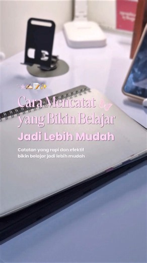 Cara Mencatat yang Bikin Belajar jadi Lebih Mudah 📝📖✨ #study #studytips #YTSCreatorIncubation