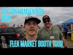 🔴 Dayton Hamvention 2025 LIVE – Flea Market Vendor Booth Walkthrough! 📡📻