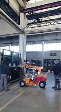 Lifting and Moving Large Window Panels Using the Smartlift SL 608