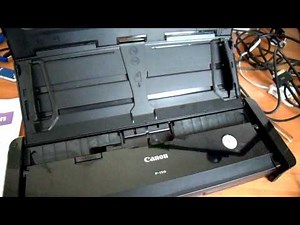 Test du canon ImageFormula P-150