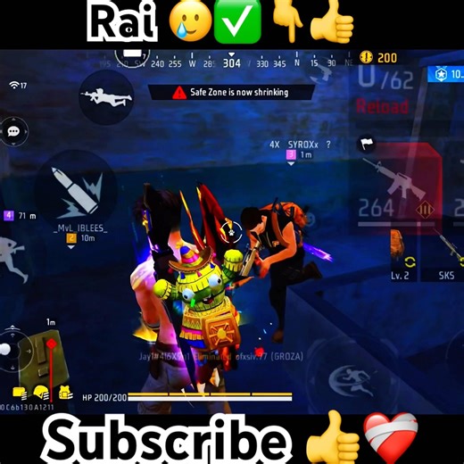 RAISTAR 🔥 Fastest Player in Free Fire? ⚡ Insane Gameplay
