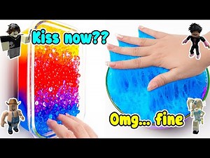 Skeleton Roasting Cringe Roblox Slime Stories | Truth or Dare Made Me His Girl