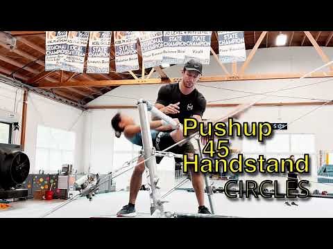 Basic Uneven Bar progression: Clear hip circles - Level 5 gymnastics