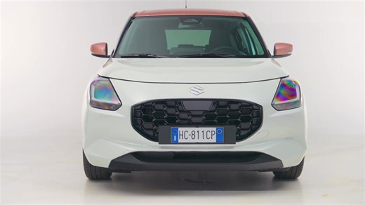 Suzuki Swift hybrid sakura exterior design in studio
