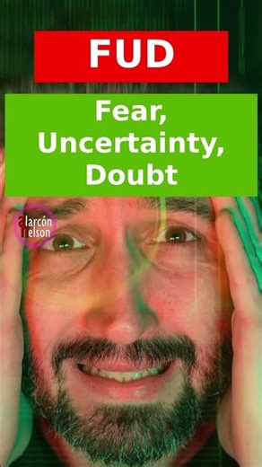 What does FUD mean? - key in the cryptocurrency community ₿🪙📈