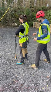 How do you harness up your guests into a Petzl Swan adventure park harness? At the new Westport Adventure in Ireland this week, we have been workshopping the easier and most efficient methods. This is the best we have come up with, any other ideas, tips, or solutions? | Vertex Instructor Training