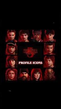 prepare for battle. stranger things 5 profiles icons are available NOW
