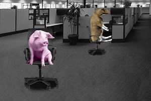 229K views · 361 reactions | Why don’t Cow and Pig work here anymore? Because our meat is made from plants, so they were usually pretty bored. | Lightlife | Facebook