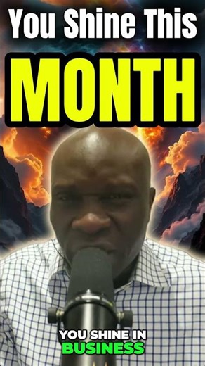 YOU SHINE THIS MONTH . #breakthroughprayer #prayerforsuccess #pastorrufus