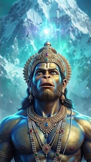 Powerful Hanuman Scene 🚩 Carrying the Sanjivani Mountain