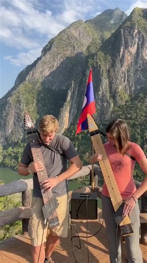 16K views · 399 reactions | The Incredible Chapman Stick, Masterfully Played by Two Talented Musicians | We Got Talent | Facebook