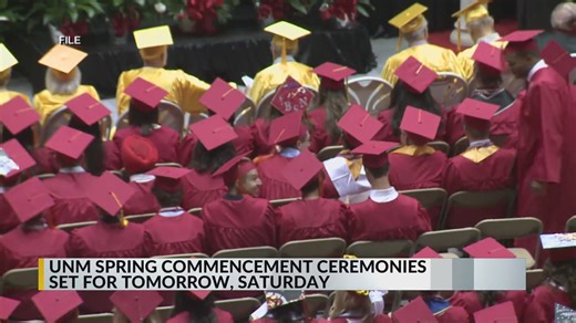What to know about the University of New Mexico's 2025 graduation ceremonies