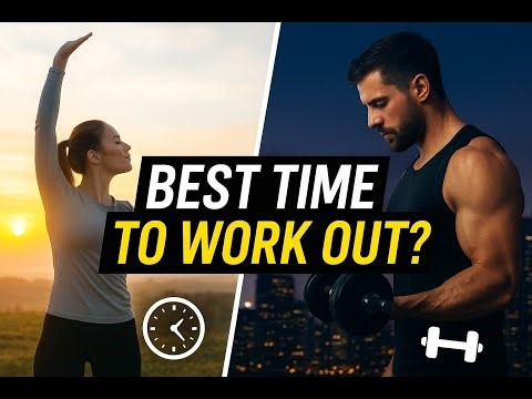 What’s the Best Time to Work Out? | Morning vs Evening Exercise Explained