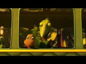 Dinosaur train Tiny's Fishing Goodbye scene Colleen ford