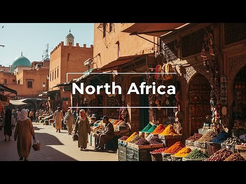 North Africa in 4K - Beautiful Scenes and Hidden Gems