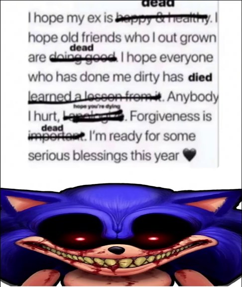 Sonic.exe Resolutions: Embracing Change and Forgiveness