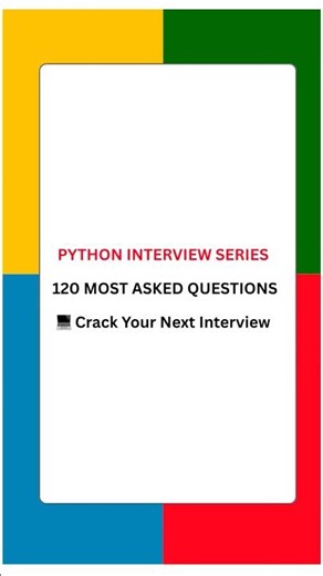 🔔 Subscribe for more Python Interview Questions & Coding Tips!