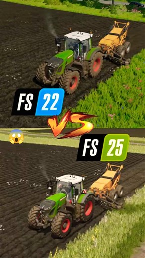 FS22 vs FS25 | Collecting Stones Challenge 🪨🚜