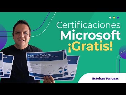 Como tener Certificaciones de Microsoft Gratis 2022
