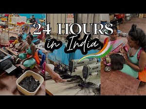 The Biggest Hair Factory in India | 24 Hours in India