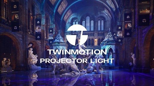 19K views · 296 reactions | Project any image or video texture onto a surface with the new Projector lights—perfect for visualizing live events or installations, or for simulating effects like caustic reflections on the hull of a boat, for example. Catch the full tutorial: https://youtu.be/QkuwZblzTyU?feature=shared | Twinmotion | Facebook