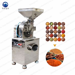 [Hot Item] Automatic Sugar Dry Herb Ginger Spice Turmeric Powder Grinder Machine