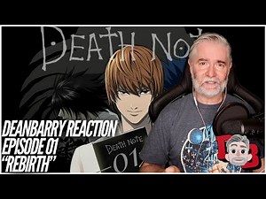 Death Note - Episode 01 "Rebirth" REACTION