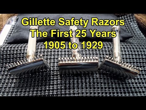 Gillette Razors - The First 25 Years Highlights