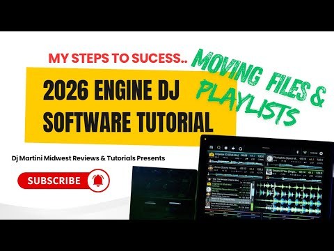 2026 Engine Dj Software.. Moving playlists & Exporting files to external drives .