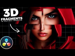 ANIMATED Zoom FRAGMENTATION EFFECT In Davinci Resolve