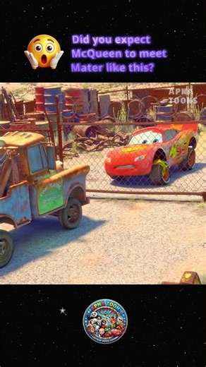 Lightning McQueen Meets Mater 😂 | Cars #cars #disney #pixar