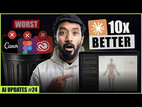 Claude's FREE Visual Builder Just DESTROYED Every Paid Design Tool (+ 9 AI Updates)