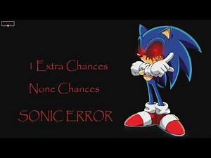 Sonic Error 2(Classic) [GAMEPLAY]