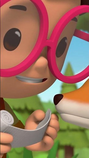 É assim que soa uma raposa vermelha 🦊 | Animais de Ação de Graças | Leo, O Guarda Florestal #shorts