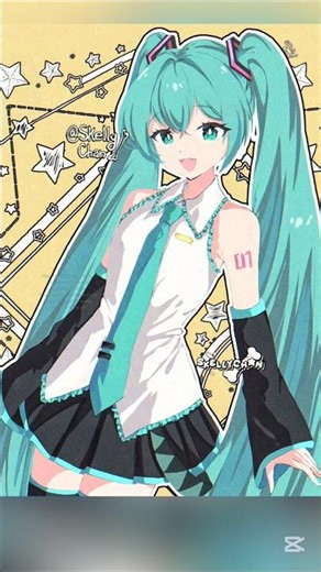 ♡ #HatsuneMiku #Vocaloid #Fanart #DigitalArt #Speedpaint #初音ミク #Art #Miku #illustration #ibispaintx