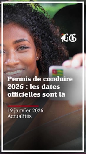 Le calendrier officiel des examens de permis de conduire pour le premier semestre 2026 est désormais connu. Dates, centres d’examen et périodes d’inscription : l’essentiel dans cette brève. #PermisDeConduire #Togo #InfoUtile