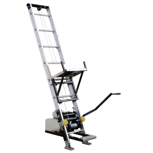 Reviews for Tie Down TranzPorter TP400 4000 lbs. Capacity Roof Safety Tool with 28 ft. Ladder Hoist with Lifan Engine | Pg 1 - The Home Depot