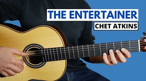 The Entertainer Guitar Lesson (Chet Atkins' Arrangement) and Chords