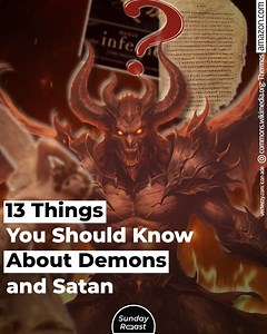 552K views · 6.6K reactions | Demons and Satan are scary, but only to those who have no faith. | Sunday Roast | Facebook
