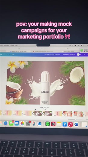 mock campaign for Sundae, made to build a marketing portfolio! 🎀 @Sundae #marketing #sundae #marketingdesign #marketingportfolio #canva