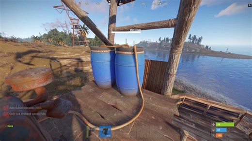 油机上锁-RUST插件