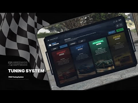 Fivem Tuning System | Dyno , Special Car Settings , Usb System | [ESX/QBCORE/QBOX]
