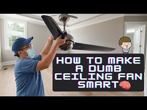 How To Make a Dumb Ceiling Fan Smart | Work with Alexa ☢💨
