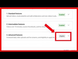 How to Enable YouTube's Advanced Features