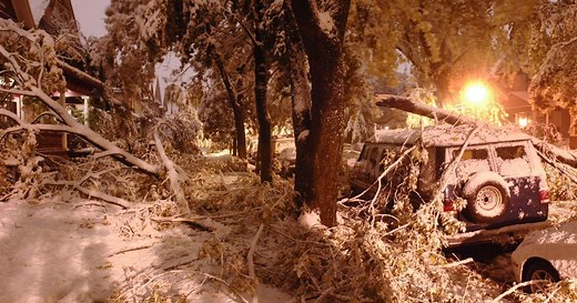 Interactive: Take a look back at the 'October Surprise' storm